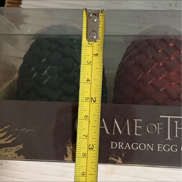 GAME OF THRONES 3 DRAGON EGG CANDLES SET! - Picture 9 of 10